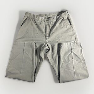 LL Bean Pants Mens 40x34 Canvas Khaki Double Knee Workwear Utility Chinos